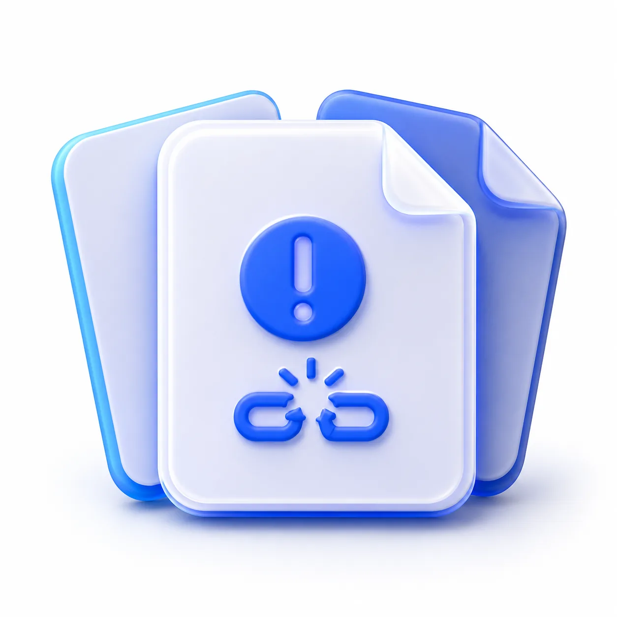 3D Icon fuer fehlende belegte Quellen